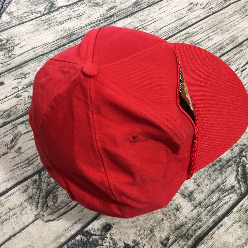 Boy Scouts 1997 Pirate Days Vtg Baseball‎ Cap Red Cord Snapback Street Patch Hat - Picture 5 of 9